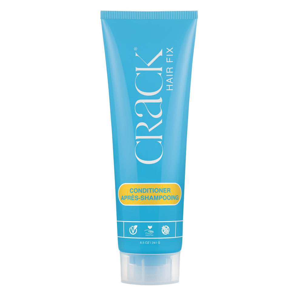 Crack front packaging showing clear label and benefits