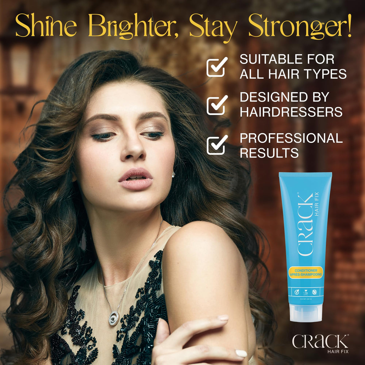 Crack on bathroom shelf as clean-beauty routine visual