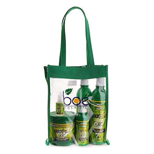 Crece Pelo tote bag included in combo, ideal for organized product transport