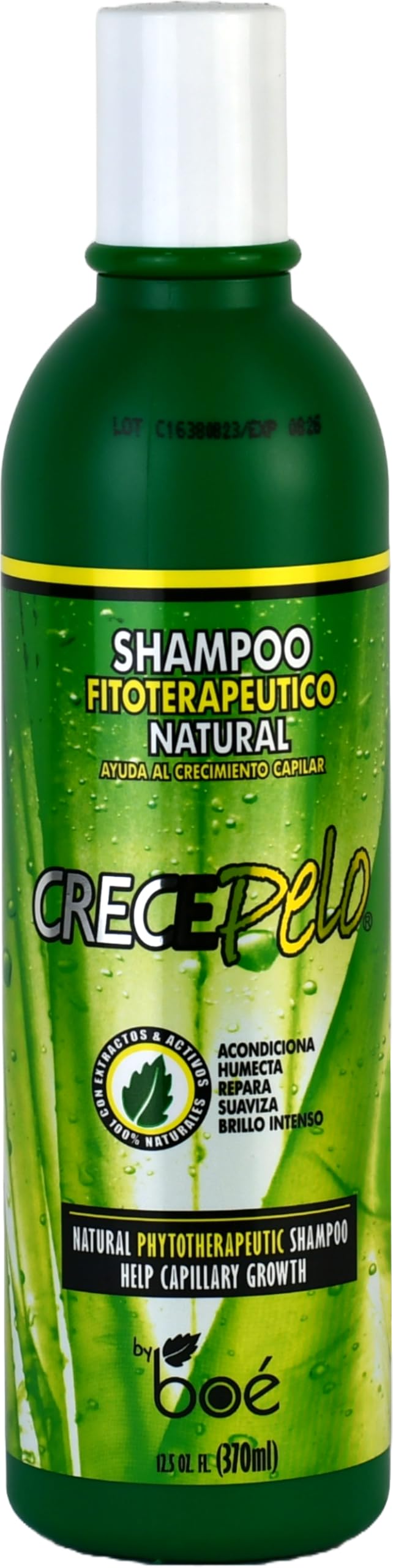 Crece Pelo treatment cream texture close-up showing rich moisturizing benefit