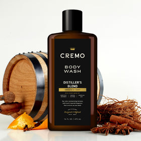 Cremo pump producing creamy lather for nourishing cleanse benefit