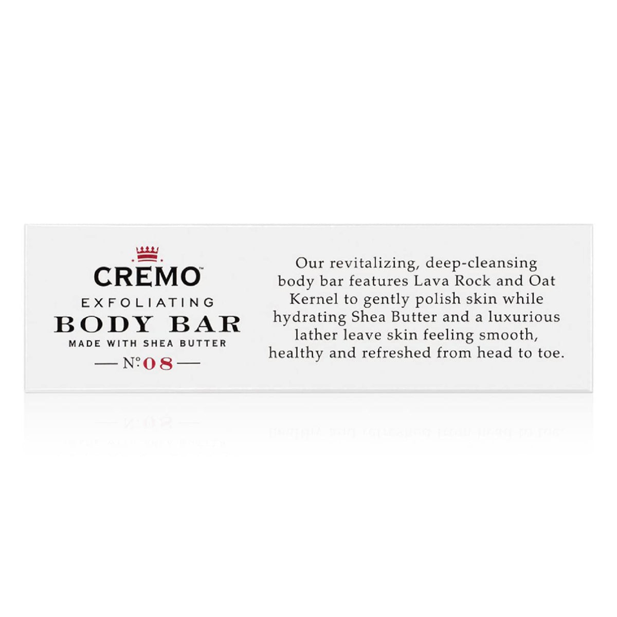 Cremo rich foam lather in hand demonstrating moisturizing, luxurious feel