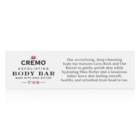 Cremo rich foam lather in hand demonstrating moisturizing, luxurious feel