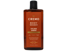 Cremo Golden Amber lather texture on skin showing moisturizing finish