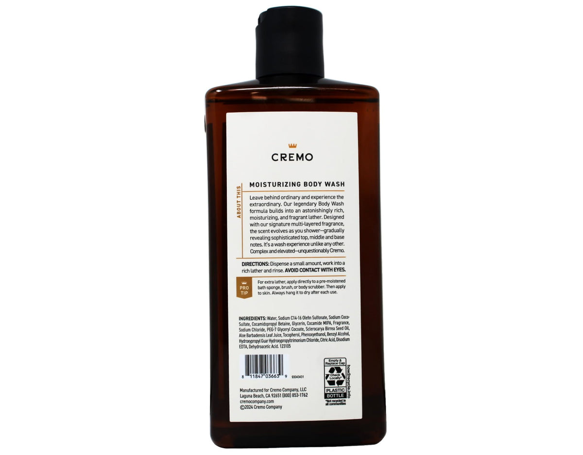 Cremo set staged in bathroom lifestyle scene conveying premium routine