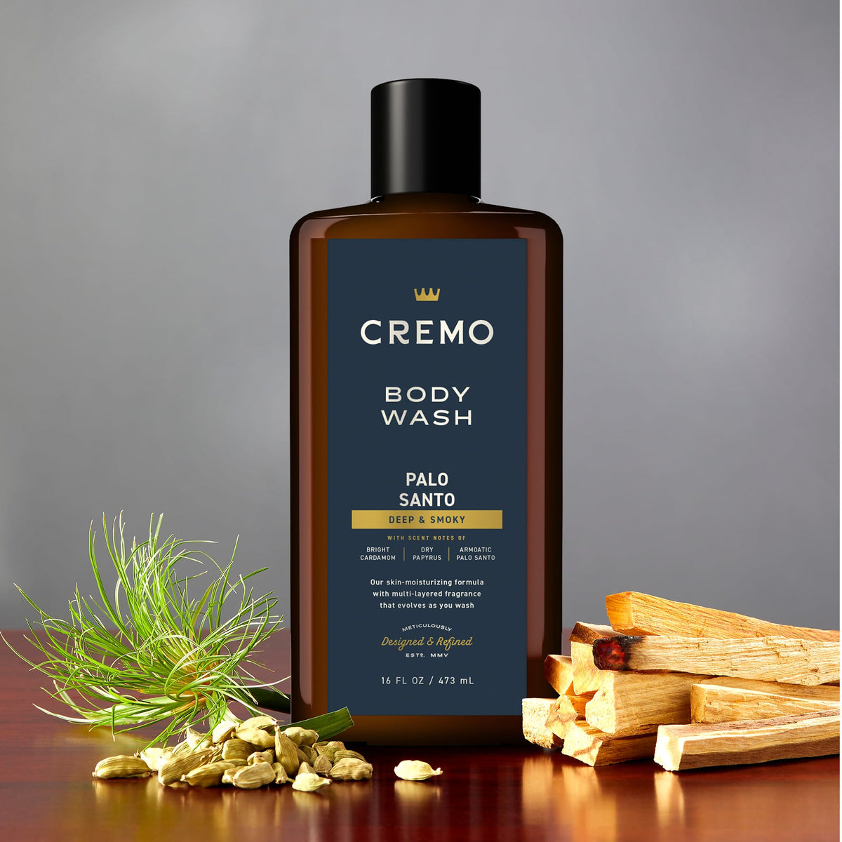 Cremo close-up of rich lather texture showing moisturizing marula oil benefit: creamy cleansing