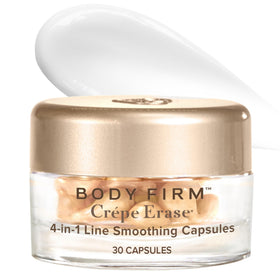 Crepe Erase front packaging showing 30 capsules and product benefit