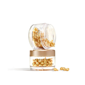 Crepe Erase serum texture dispensed from capsule for quick absorption