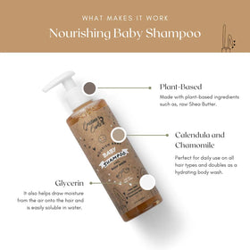 Cristina's Curls shampoo pump closeup demonstrating easy one-hand dispensing benefit