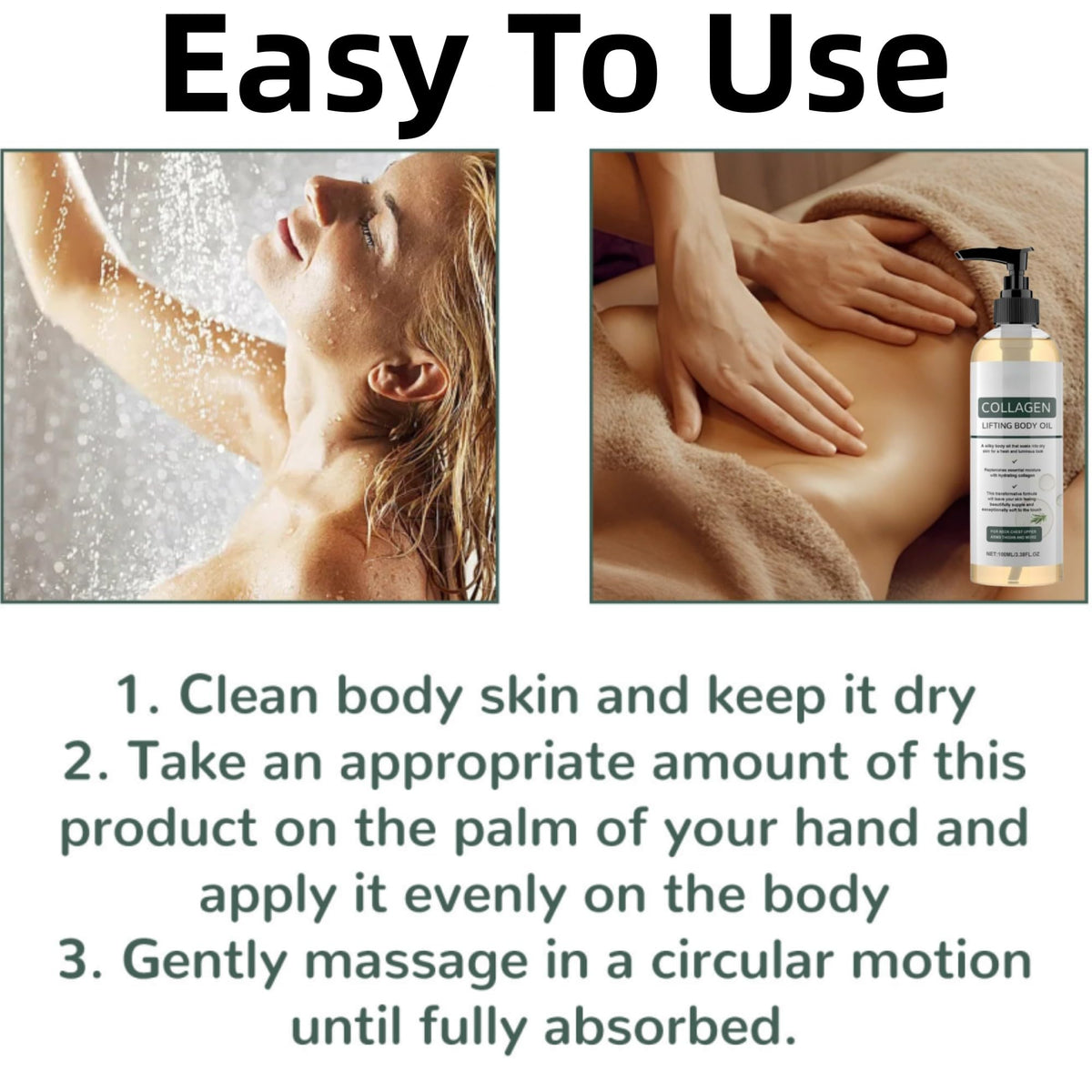 CRIVERY product staged in bathroom conveying post-shower hydration routine