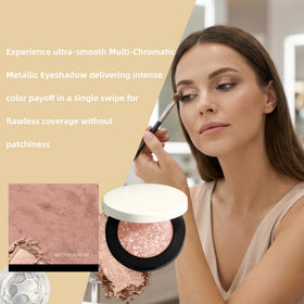 CRIVERY compact open revealing both metallic shades and clear labeling for easy selection