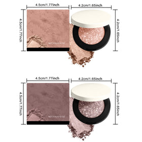CRIVERY lifestyle evening makeup look showcasing long-lasting metallic impact