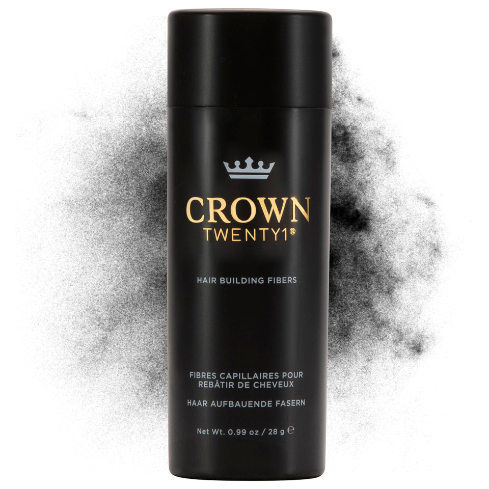 CROWN TWENTY1 front packaging in black showing 28g jar and label for easy identification