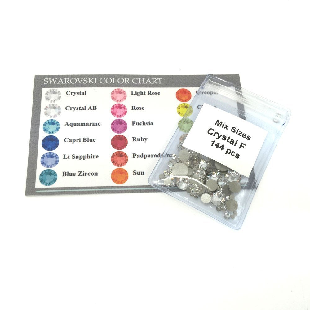 Crystal-Wholesale Swarovski applied on nail art displaying precise placement and shine