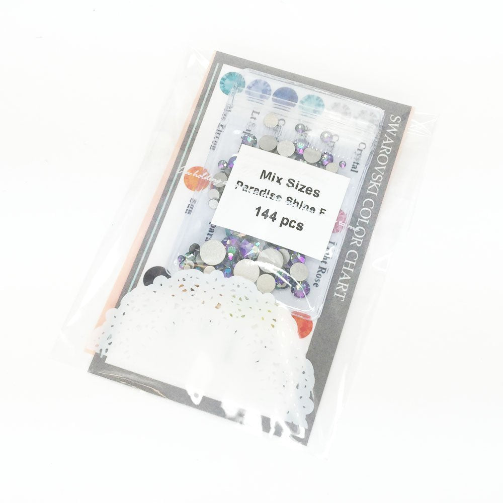 Crystal-Wholesale Swarovski layout with ss5 to ss30 size comparison for scale