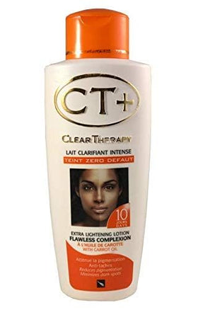 CT+ Clear Therapy texture close-up on hand showing smooth, fast-absorbing finish