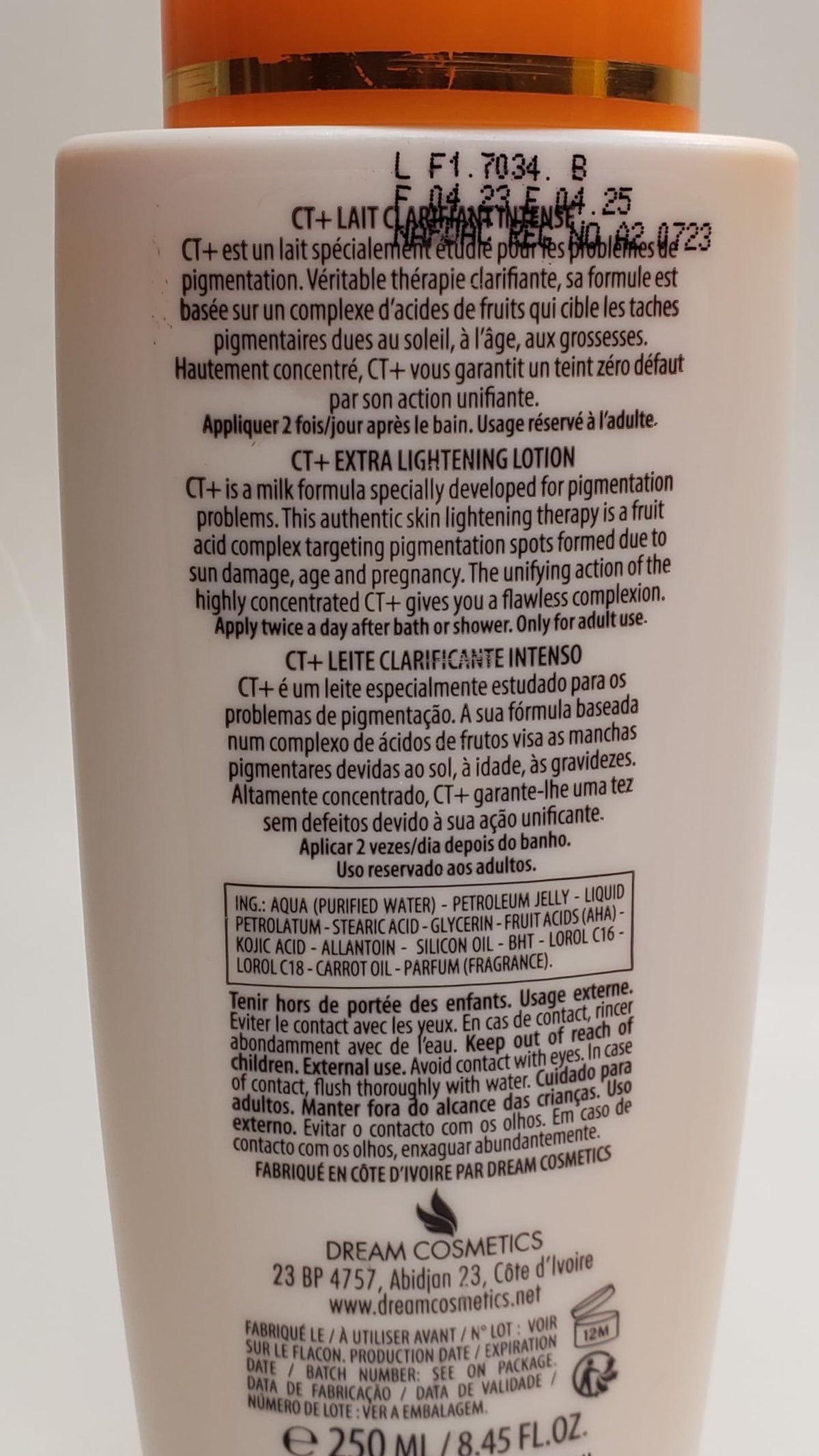 CT+ Clear Therapy soap lather closeup illustrating gentle cleanse benefit
