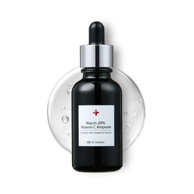 CU DR. SOLUTION front packaging ampoule showing clinical bottle for brightening