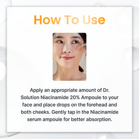 CU DR. SOLUTION ampoule beside a coin to show compact 30g travel-friendly size