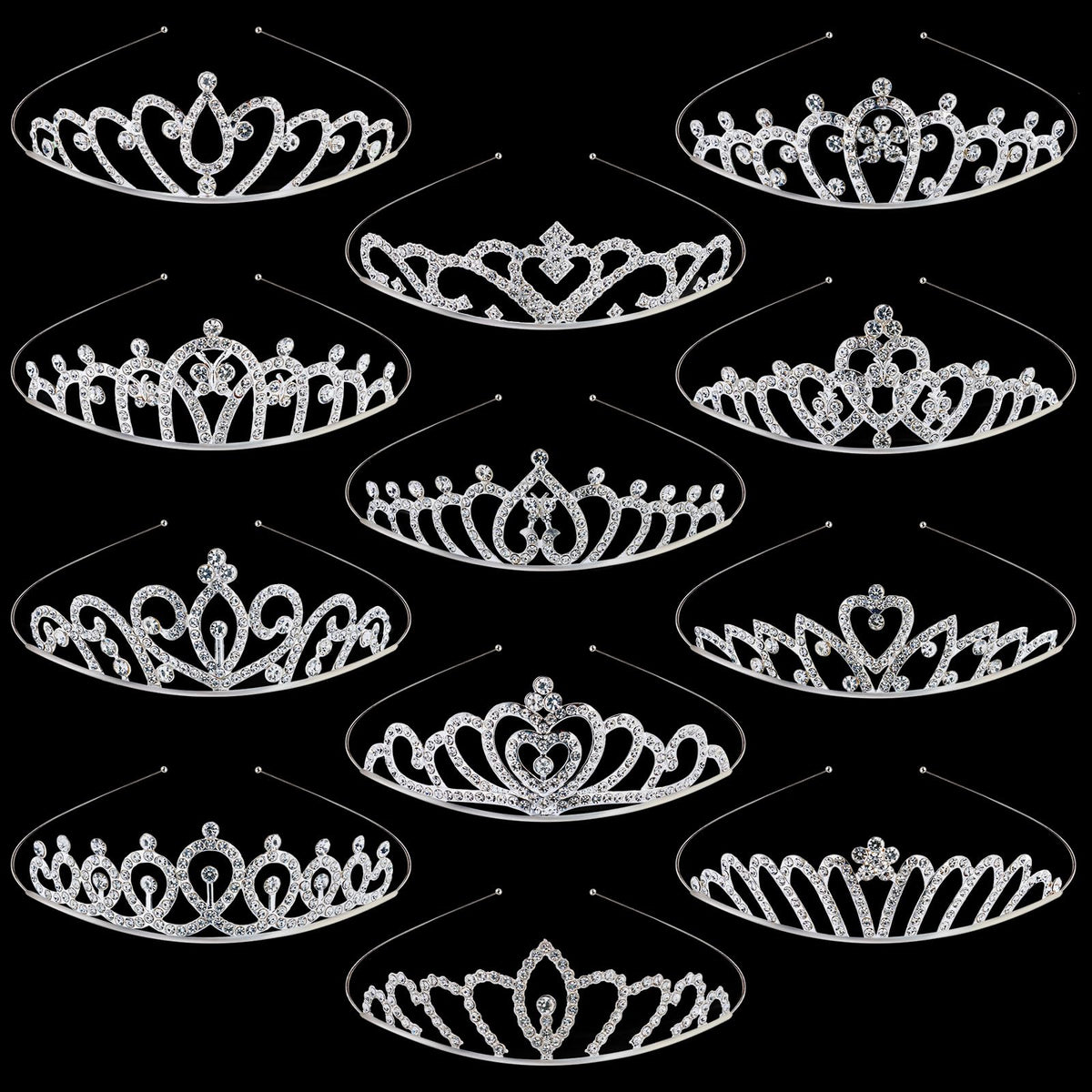CUBACO packaged favor-ready tiaras displayed in lifestyle party scene