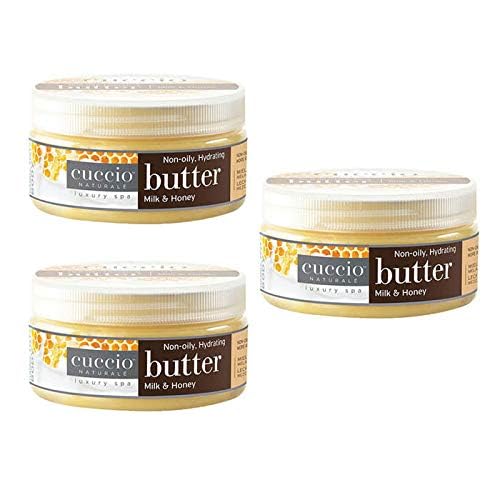Cuccio close-up texture of butter blend showing rich, fast-absorbing cream