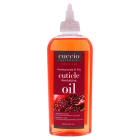 Cuccio bottle front view showing label and hydrating benefits