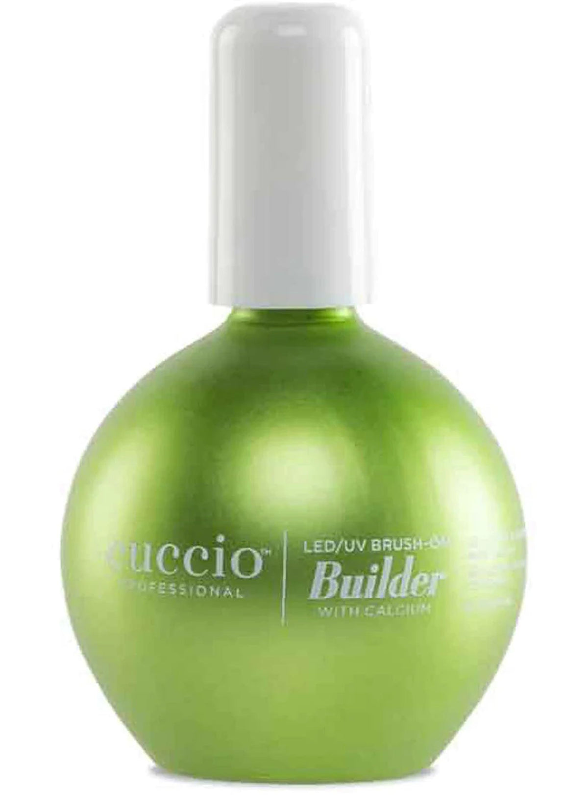 Cuccio Pro jar front view showing label and professional finish benefit