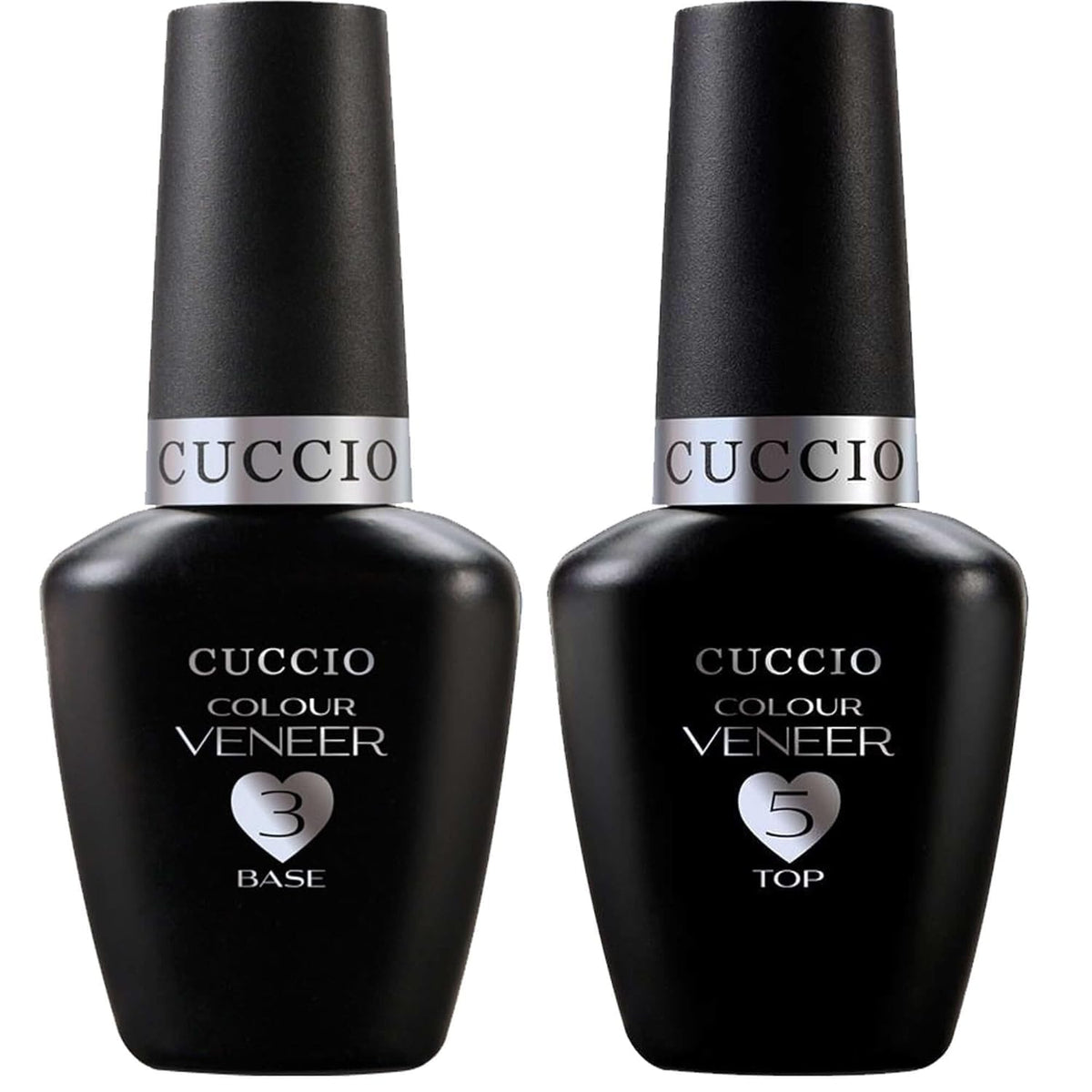 Cuccio texture brush stroke of Top coat demonstrating smooth glossy finish benefit