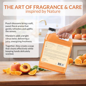 Cucina back label ingredient list highlighting vegan, biodegradable benefit