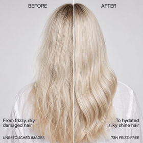 CULISE creamy conditioner texture demonstrating lightweight hydration