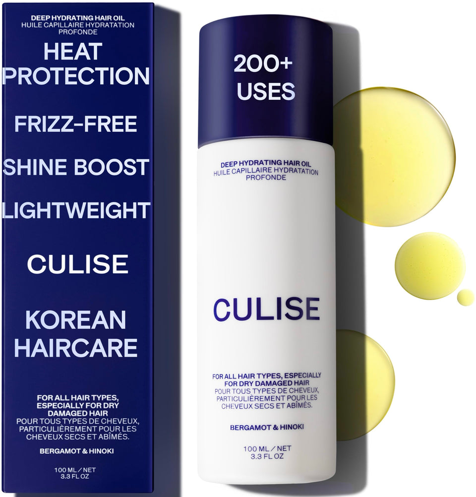 CULISE front packaging bottle showing sleek design and fast shine