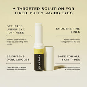 CUMA cumabalm texture close-up melting into skin for fast hydration benefit