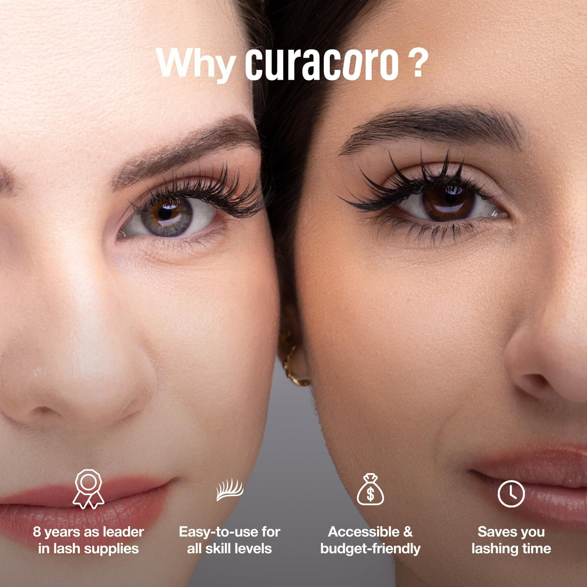Curacoro product staged in a salon setting showing reliable daily use benefit
