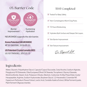 CURECODE lifestyle scene creating glass-skin routine atmosphere and balanced moisture