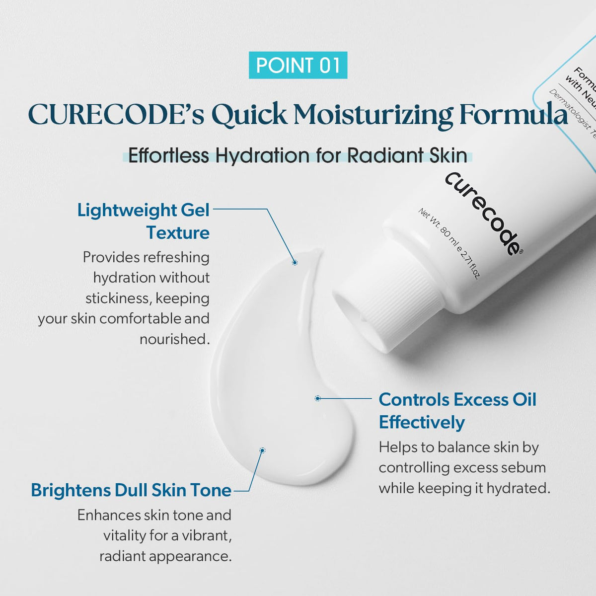 CURECODE dispenser in action demonstrating easy, hygienic dosing for daily use