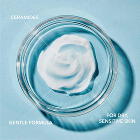 Curel bottle and cap label image emphasizing fragrance-free formula