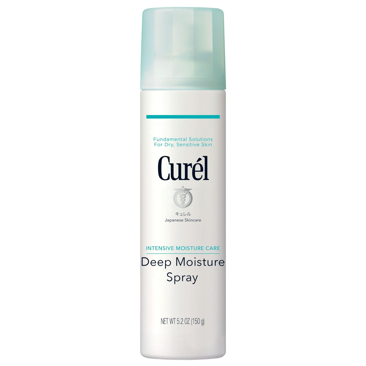 Curel bottle front packaging showing product and benefits
