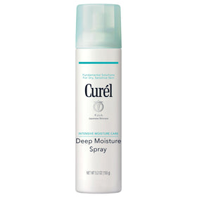 Curel bottle front packaging showing product and benefits