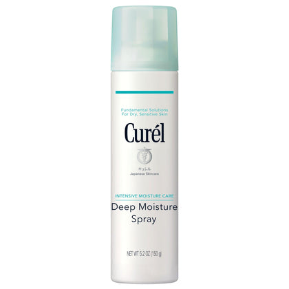 Curel bottle front packaging showing product and benefits