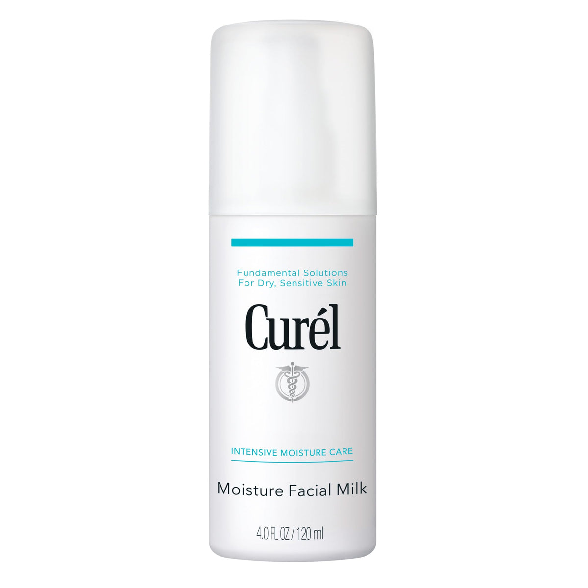 Curel front packaging showing the moisture facial milk and benefits