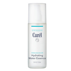 Curel front packaging showing hydrating water essence benefits for dry skin