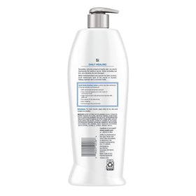 Curel hands applying lotion to skin showing smooth, non-greasy finish