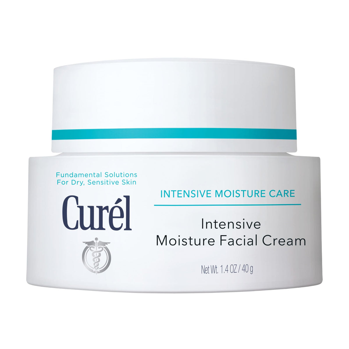 Curel front jar showing branding and packaging for identification and trust