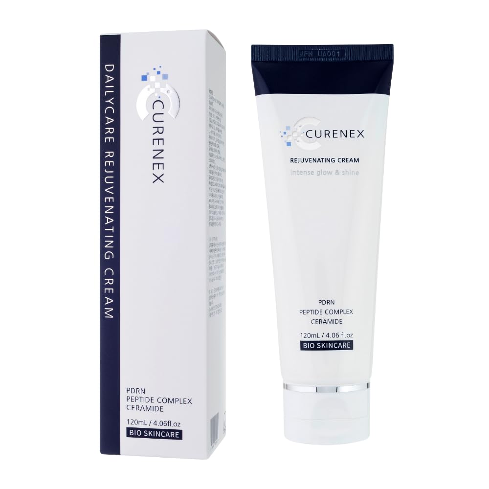 CURENEX front packaging showing jar and brand, highlighting daily hydration benefit