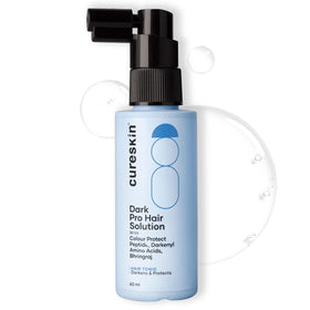 Cureskin serum front packaging showing product and benefits