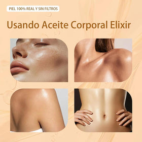 Curezpro Elixir applied on arm, demonstrates non-greasy hydration and quick absorption