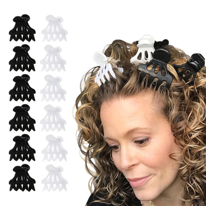 Curl Keeper front packaging showing full 12-pack and variety of clips for convenience