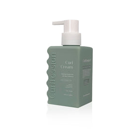 CURLFESSION cream texture close-up showing creamy consistency and spreadability