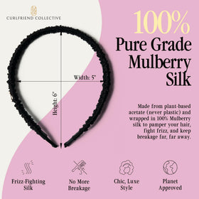 Curlfriend Collective side profile highlighting comfort curve shape that avoids pressure