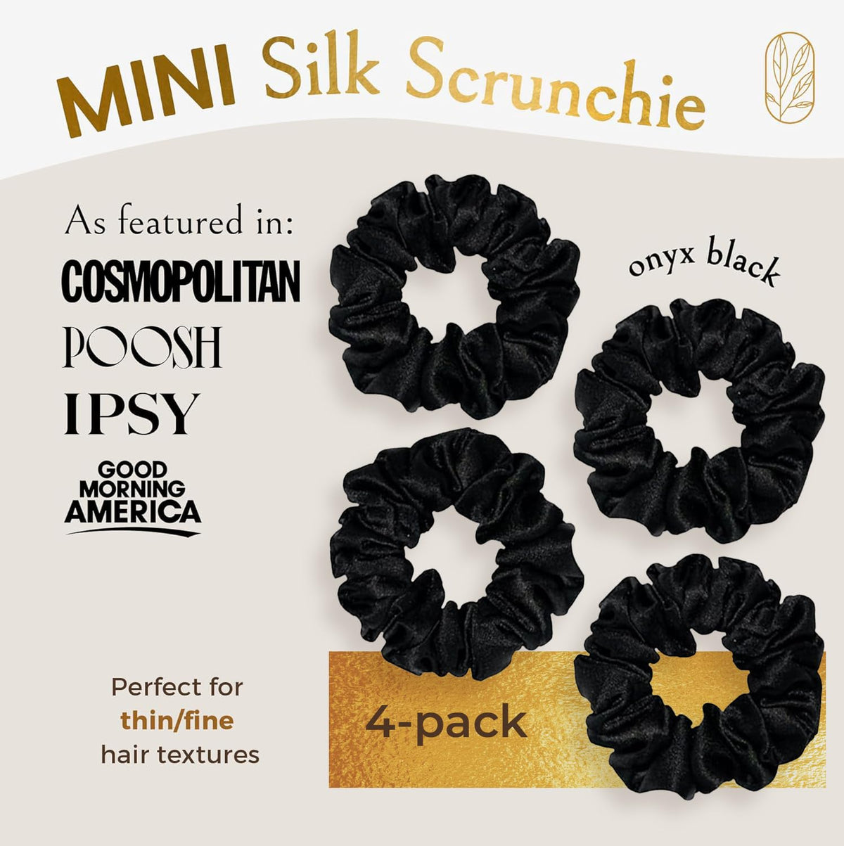 Curlfriend Collective scrunchie worn on wrist showing compact style and easy access benefit